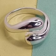ANILLO PLATA TIPO GOTA 6707 - comprar online