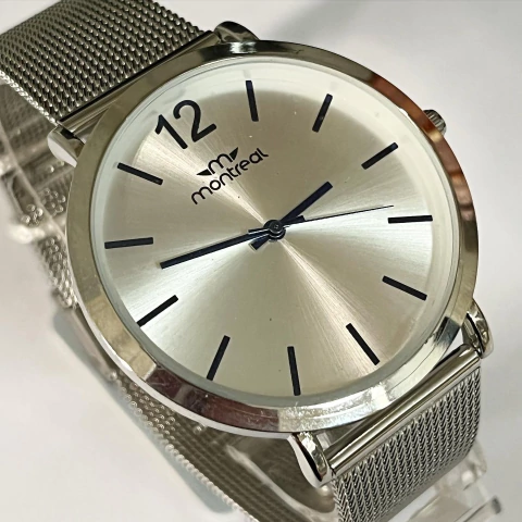 RELOJ MONTREAL ACERO TAMAÑO CABALLERO MU694P