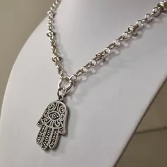 DIJE MANO DE FATIMA PLATA 925 ITALIANO - comprar online