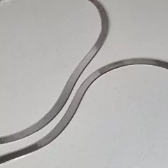 PULSERA PLATA ESPEJITO O VIVORITA PLANA PLATA ITALANA COD K2752 - comprar online