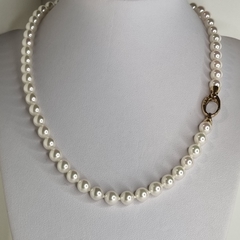 COLLAR PERLAS MAJORICAS 7 mm x 40 cm T2013