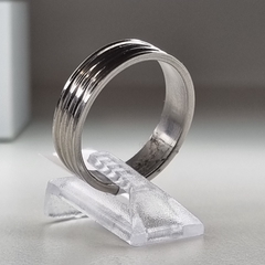 ANILLO ACERO UNISEX COD 2921
