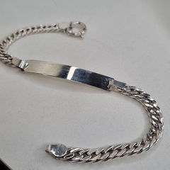 PULSERA PLATA IDENTIDAD HOMBRE / UNISEX CON MARINERO COD k3216 - comprar online
