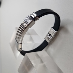 PULSERA CUERO Y ACERO IDEAL PARA HOMBRE SOHO 3613