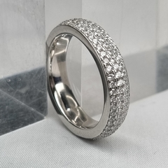 ANILLO SIN FIN PAVEE TRIPLE 3412 - DEBERNARDI - Joyeria Debernardi