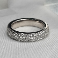 ANILLO SIN FIN PAVEE TRIPLE 3412 en internet