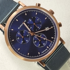 RELOJ CRONO DIPLOMAT MESHBAND BLUE EUROTIME 11/0684.44