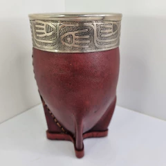 MATE IMPERIAL CUERO Y ALPACA 4464