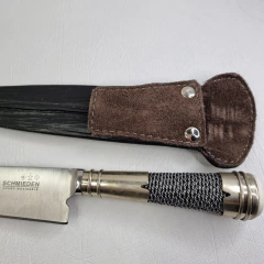 CUCHILLO ARTESANAL CON ALPACA HOJA 20CM cod: TA200C - comprar online
