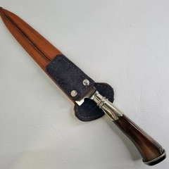 CUCHILLO ARTESANAL DE ASTA Y ALPACA 20cm cod:TA200N en internet