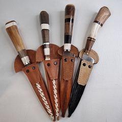 CUCHILLOS HOJA ACERO 14cm ARTESANAL cod:6098