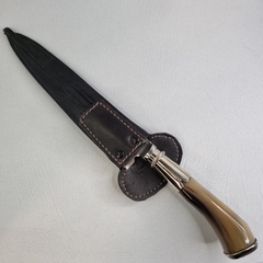 CUCHILLO DE ACERO ALPACA Y ASTA HOJA 18 CM cod:6099 en internet