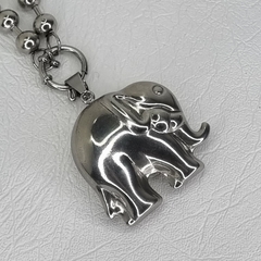 COLLAR ELEFANTE DE ACERO 50cm. cod: 6090 - comprar online