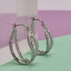 AROS PLATA Y CUBIC COLGANTES 6221 - comprar online