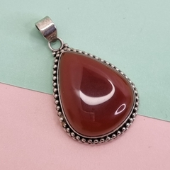 DIJE GOTA LAGRIMA.AGATA MARRON 9024