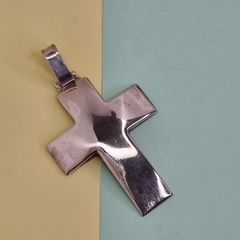 DIJE CRUZ DE PLATA 5×3CM COD: K1591