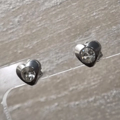 AROS ACERO QUIRURGICO CORZACON CON CENTRO CUBIC 6561