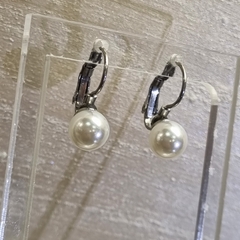 AROS DE ACERO QUIRURGICO CON PERLA COLGANTES CON SISTEMA BRISURA J6558