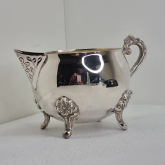 JARRITA LECHERA DE METAL PLATEADO 6778 - comprar online