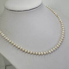 COLLAR DE PERLAS DE RIO ENCHAPADO EN ORO 18K COD: 6759