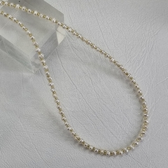 COLLAR DE PERLAS DE RIO ENCHAPADO EN ORO 18K COD: 6759 - comprar online
