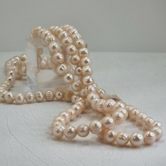 COLLAR PERLAS NATURALES DE RIO 1 MT DE LARGO INFINITO COD 6933 - comprar online