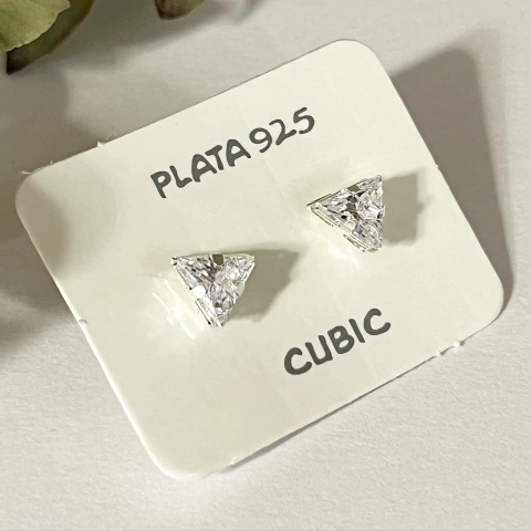 AROS PLATA Y CUBICS TRIANGULARES GRANDES
