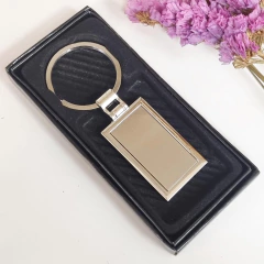 LLAVERO ACERO RECTANGULAR PARA GRABAR K2070 - comprar online