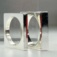 ANILLO ACERO CUADRADO DE COLECCION ITALIA 2996