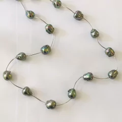 COLLAR MADREPERLA ESPAÑOLA Y ACERO BLANCO PERLAS DE MALLORCA J8006 en internet