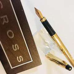 LAPICERA PLUMA CROSS ORO 14 KTS Y PLUMA EN 23 KTS 5142T - comprar online