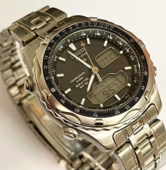 RELOJ CITIZEN ANADIGI ACERO cod: J409