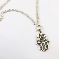 DIJE MANO DE FATIMA PLATA 925 ITALIANO en internet
