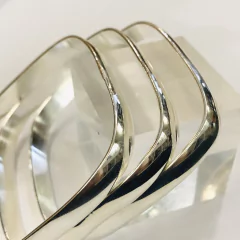 ESCLAVAS ACERO CUADRADAS ITALIANAS 8122