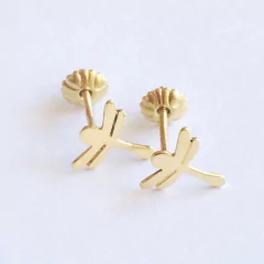 AROS ORO 18ks LIBELULA