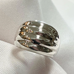 ANILLO PLATA INFLADA 3 1/2 CAÑA ITALIANO SK745