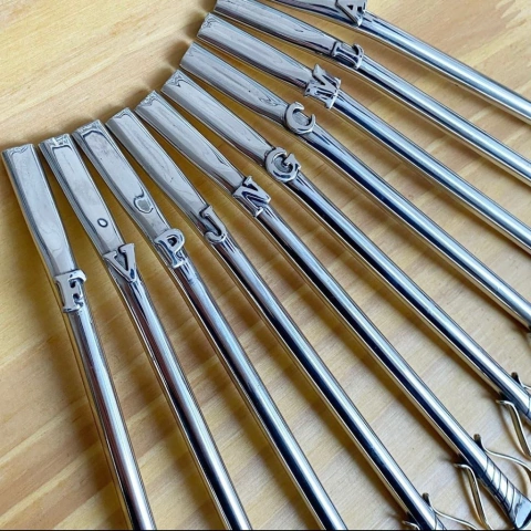 BOMBILLA INICIAL HECHA A MANO ALPACA