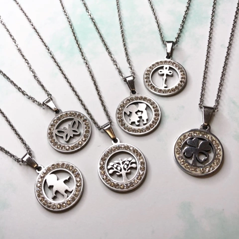 DIJES ACERO PROMOCION ACERO CON CADENA 9641