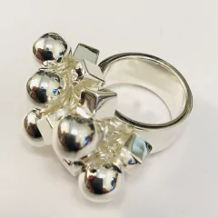 ANILLO DE LA ABUNDANCIA PLATA ITALIANA COD. 5673