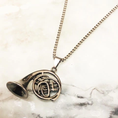 DIJE CORNO ACERO 7780 - comprar online