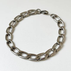 PULSERA ACERO GROUMET ESTIRADO UNISEX SK230 - comprar online