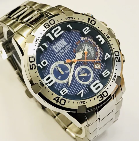 COOK DEPORTIVO CROMO FONDO AZUL 5685