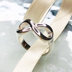 ANILLO INFINITO ACERO BLANCO Soho 9827