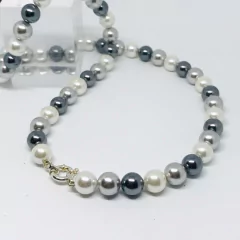 COLLAR DE PERLAS 3 COLORES SWAROVSKI, 3034 - comprar online