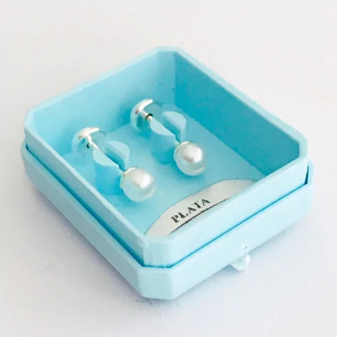 AROS ABRIDORES PLATA Y PERLA BLANCA