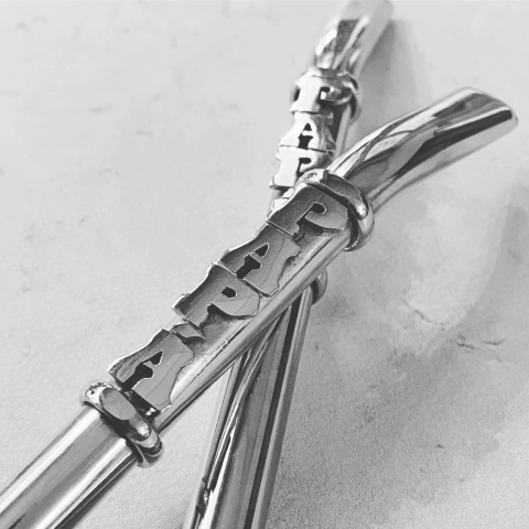 Bombillón ancho 9 mm alpaca PAPA