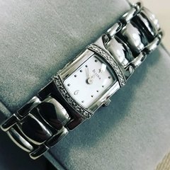 BULOVA DAMA RECTANGULAR ACERO Y CRISTALES 96R06 en internet