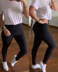 Calça Legging Suplex básica Preta - comprar online