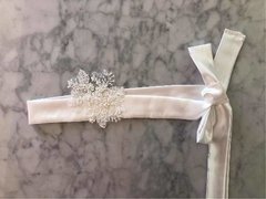 Cinto Lazo De Novia Bordado Accesorio Boda - comprar online