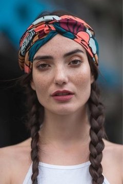 1 Vincha Estampada de Telas de excellente calidad